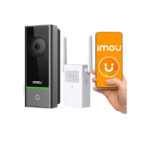 VISIOPHONE IMOU DB60 KIT BATTERY DOORBELL 5 MP